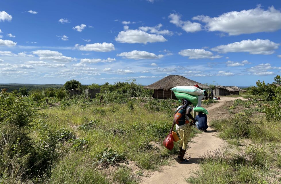 Overwhelmed by the World’s Problems? Women walking along a path in remote Africa